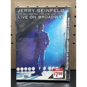 Jerry Seinfeld: Live On Broadway (DVD) HBO Video 1999 (New Sealed)